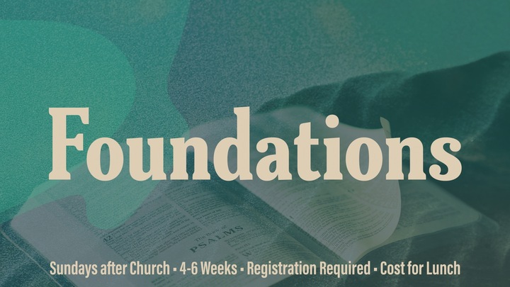 Foundations - The Greatest Command logo