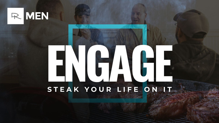 DRMen ENGAGE: Steak Your Life On It logo
