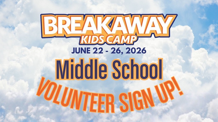 Breakaway Camp Volunteers (MIDDLE SCHOOL) logo