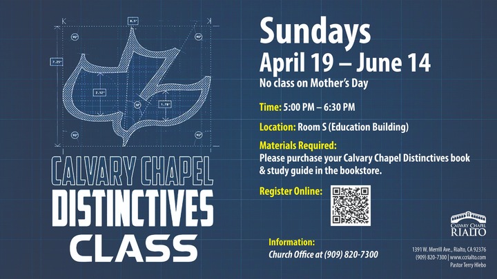 Calvary Chapel Distinctives Class logo