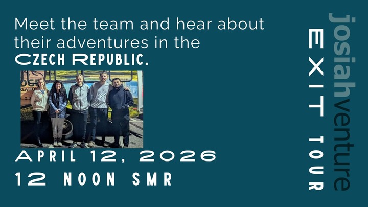 Josiah Venture Exit Tour Mission Presentation logo