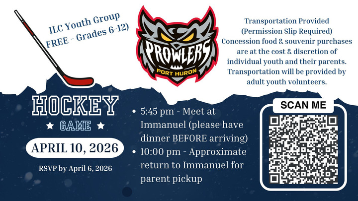 ILC Youth Event - Prowlers Hockey Game logo