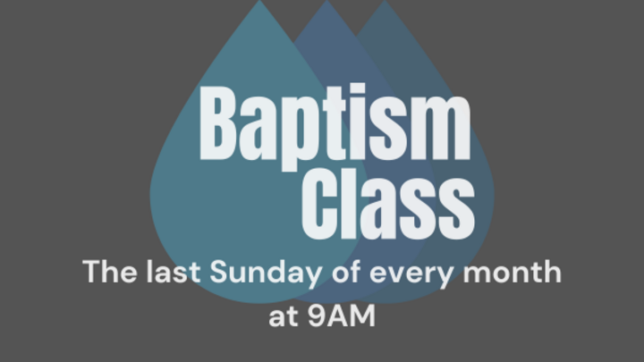 Baptism Class logo