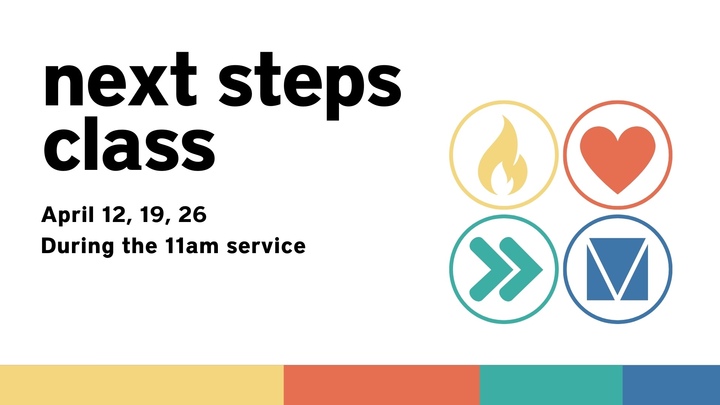 Next Steps Class - April logo