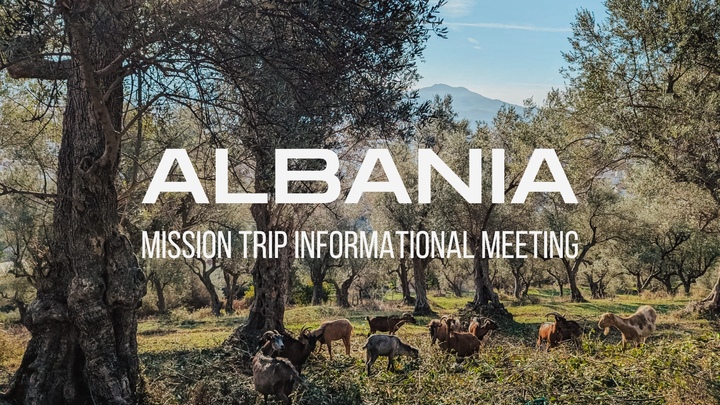 Albania Mission Trip Informational Meeting logo