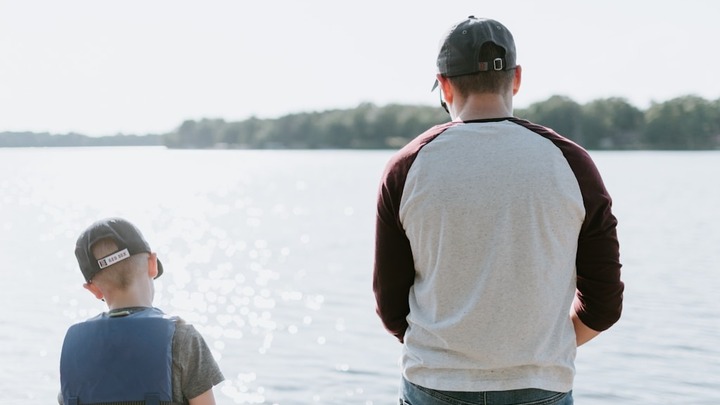 Father Son Camp  logo