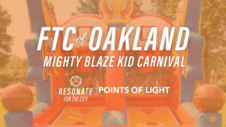 Oakland | For the City: Mighty Blaze Kid Carnival  logo
