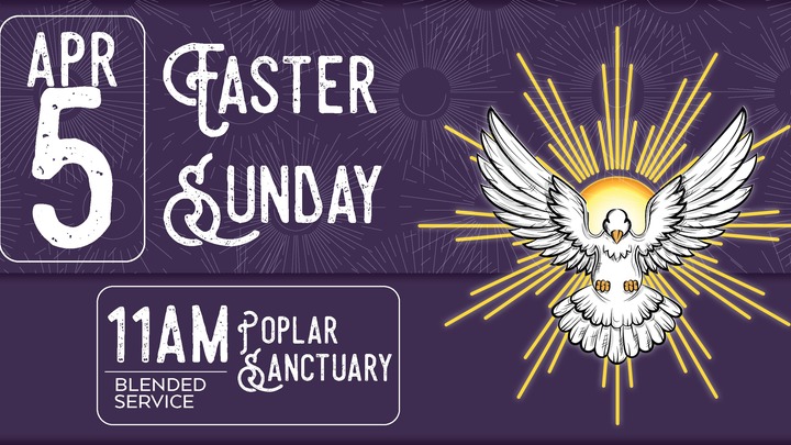 Easter Sunday 2026 - 11 Poplar Sanctuary logo