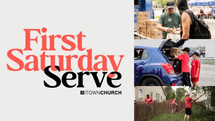 First Saturday Serve - Bluffton logo