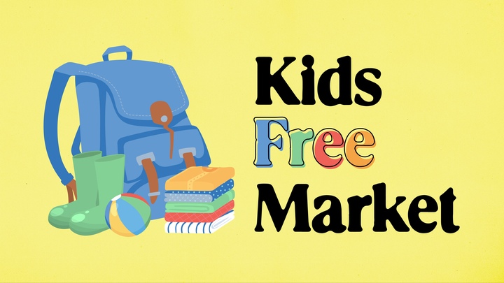 Kids Free Market | Volunteer Signup & Item Donations logo