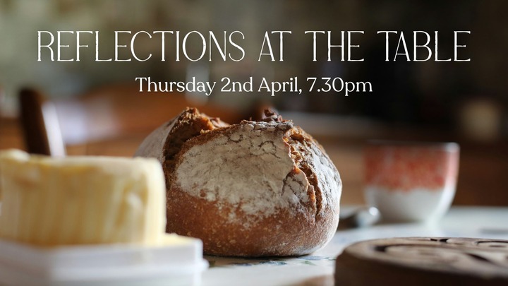 Reflections at the Table - Easter 2026 logo