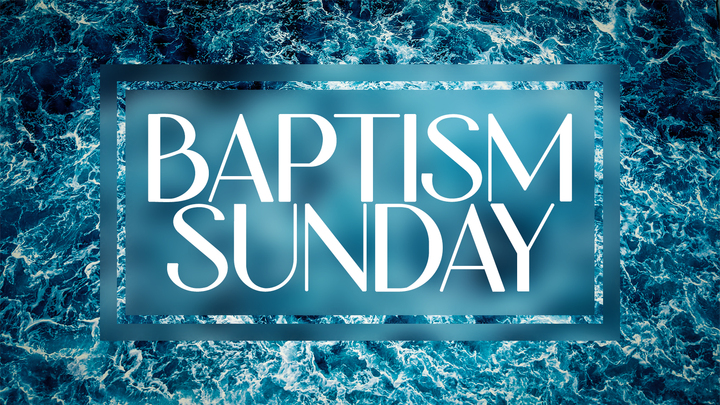 Baptism Sunday logo