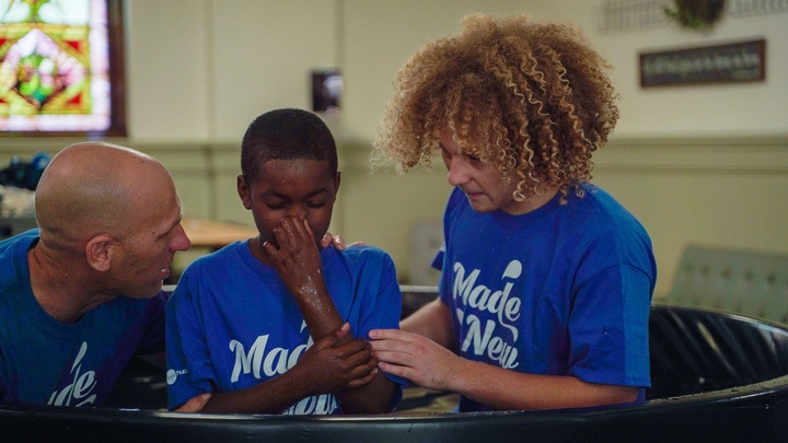 Water Baptism - April (DTC) logo