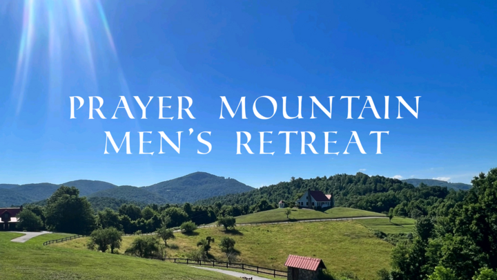 Prayer Mountain Men's Retreat 2026 logo