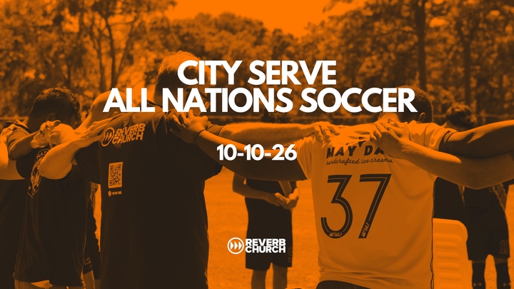 City Serve All Nations Soccer 2026 logo