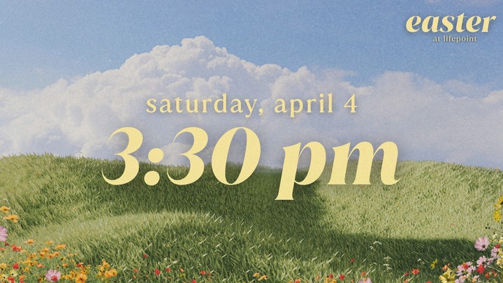 Easter 2026 - Sat 3:30 pm logo
