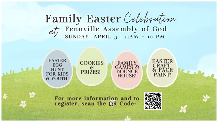 Family Easter Celebration at Fennville Assembly of God logo