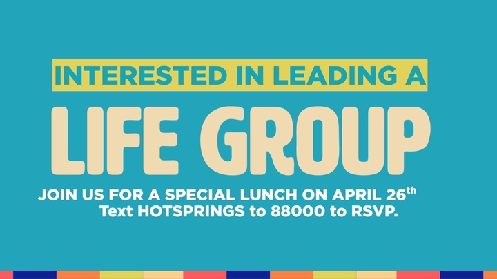 Life Group Leader & Leader Interest Luncheon  logo