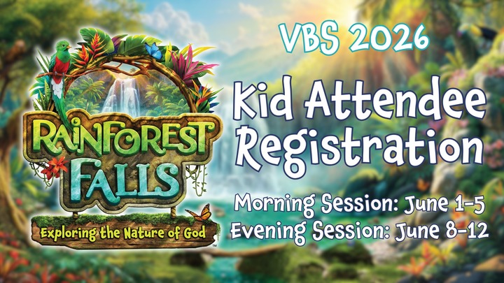 VBS 2026 | Kid Attendee Registration logo