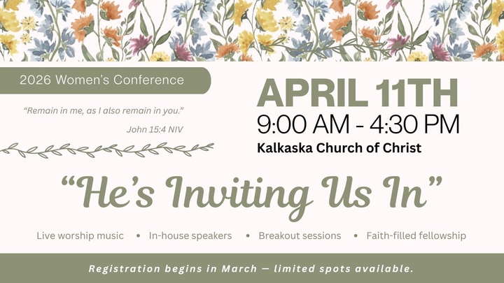 2026 Women's Conference logo