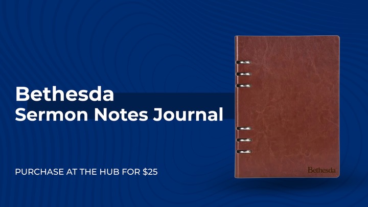 Bethesda Sermon Notes Journal logo