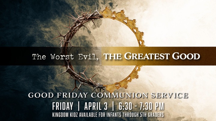 Good Friday Communion Service logo