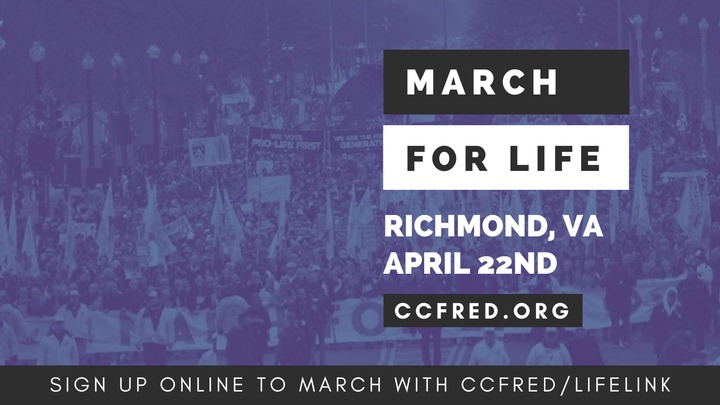 March For Life: Richmond logo