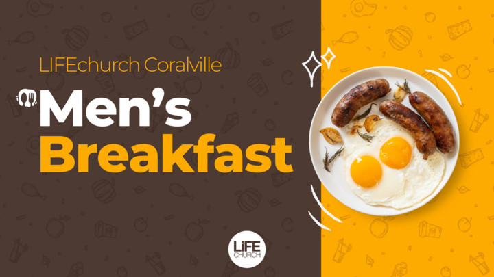 Men's Breakfast - April (Coralville Campus) logo