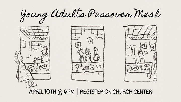 Young Adults Passover Meal logo