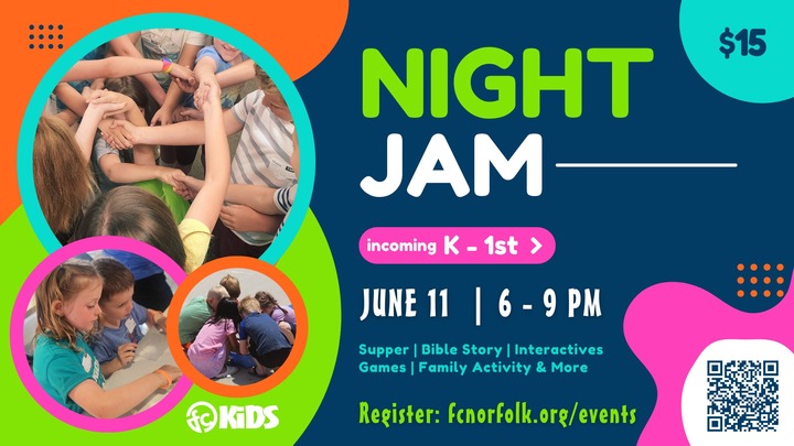 Night JAM  |  Incoming K-1st (Fall 2026) logo