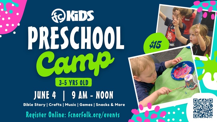 Pre-K Camp  |  Preschoolers 3-5 years logo