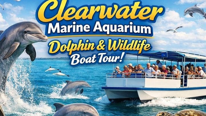 OAM Dolphin & Wildlife Boat Tour and Clearwater Marine Aquarium logo