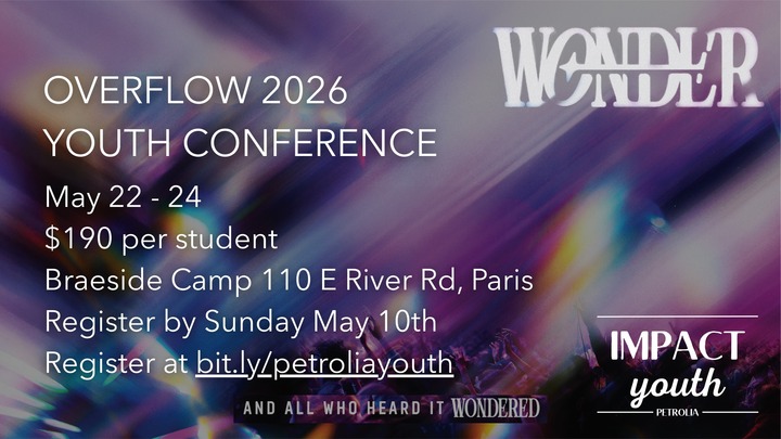 Overflow Youth Conference 2026 logo