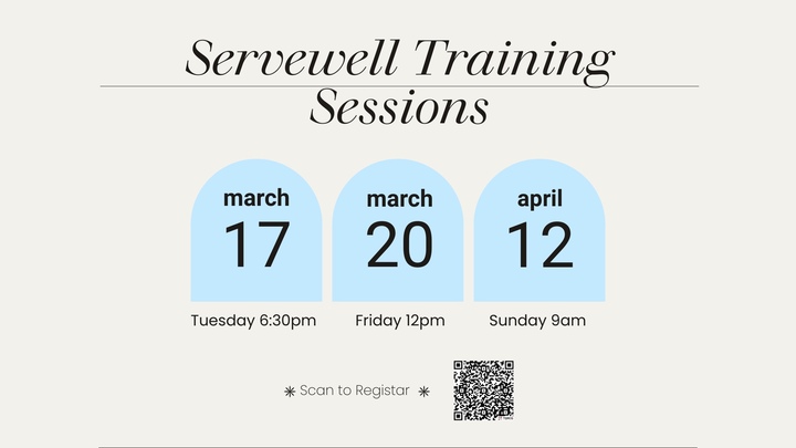 Servewell Training Session logo