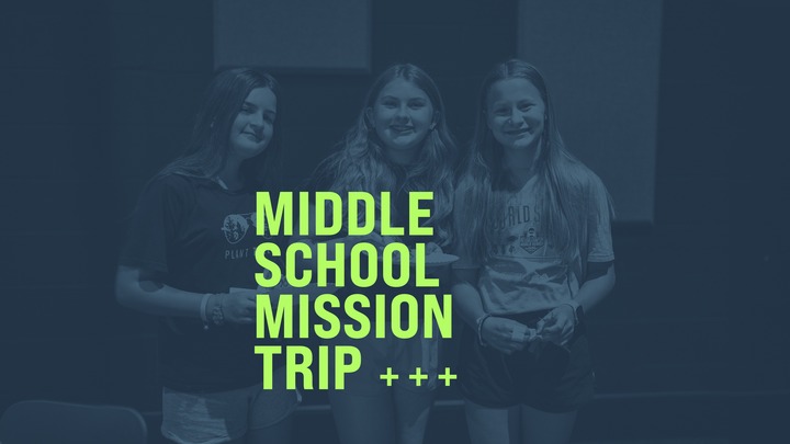 Middle School Mission Trip 2026 logo