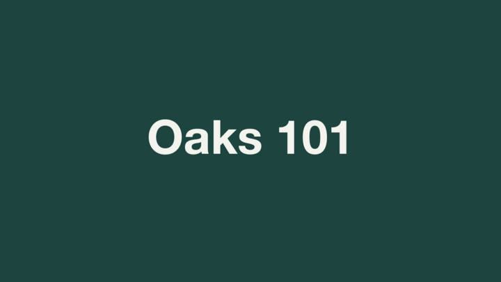 Oaks 101 logo