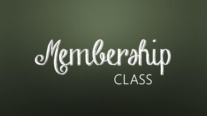 New Members Class logo image