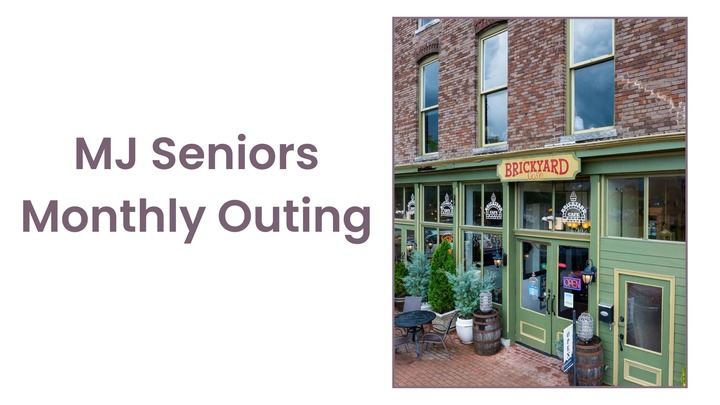 MJ Seniors Monthly Outing logo
