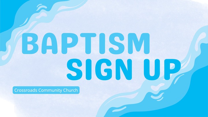 Baptism Registration logo