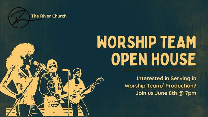 Worship Team Open House logo