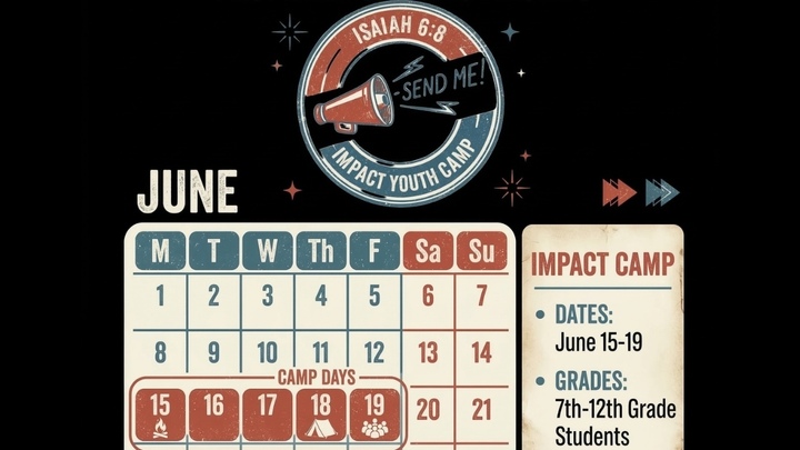 IMPACT Youth Camp 2026 logo