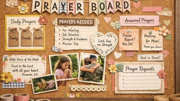 Prayer Board DIY Fundraiser logo