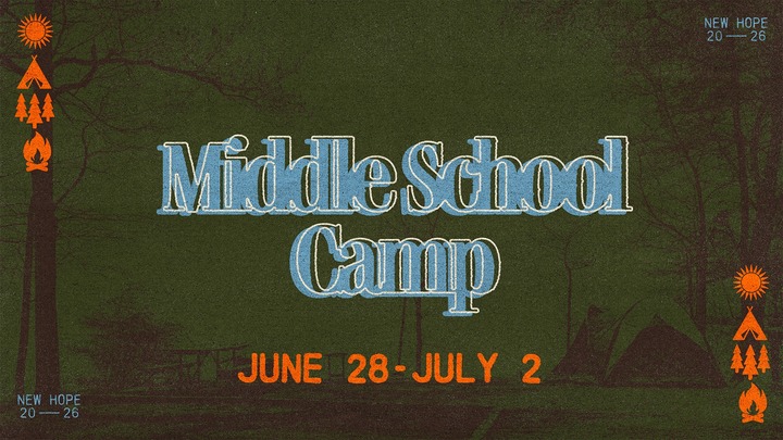 2026 Middle School Summer Camp logo