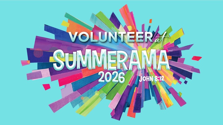 Volunteer at Summerama 2026 logo