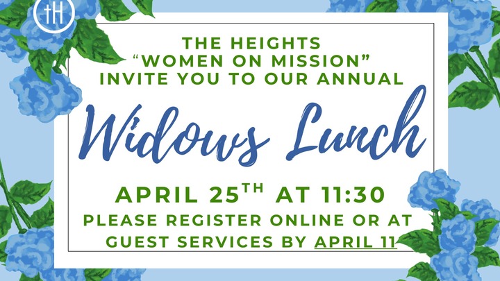 Heights Widow's Lunch logo