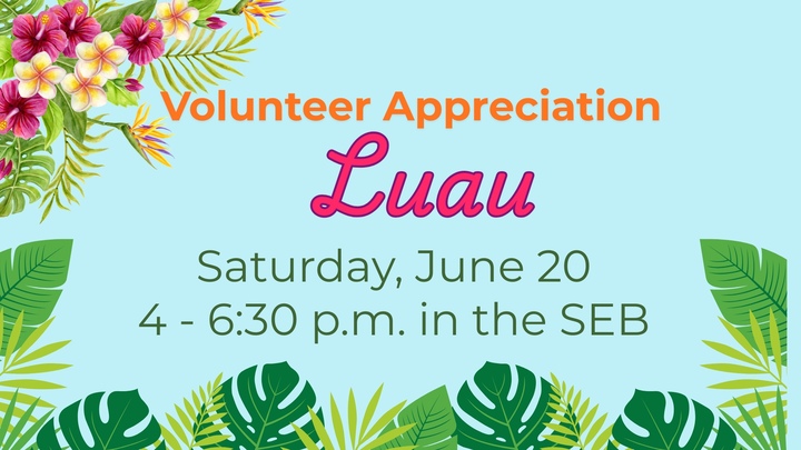 Volunteer Appreciation Luau logo