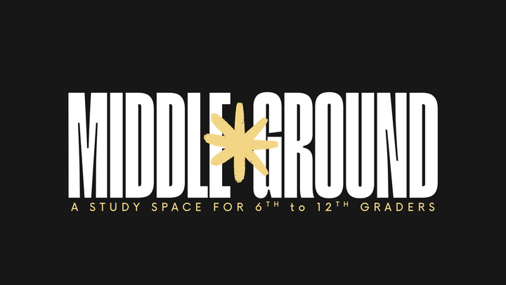 Middle Ground - Youth Study Space logo