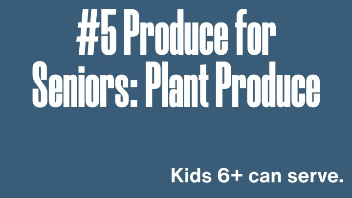 April 2026 BDOS #5  - Produce for Seniors: Plant Produce logo