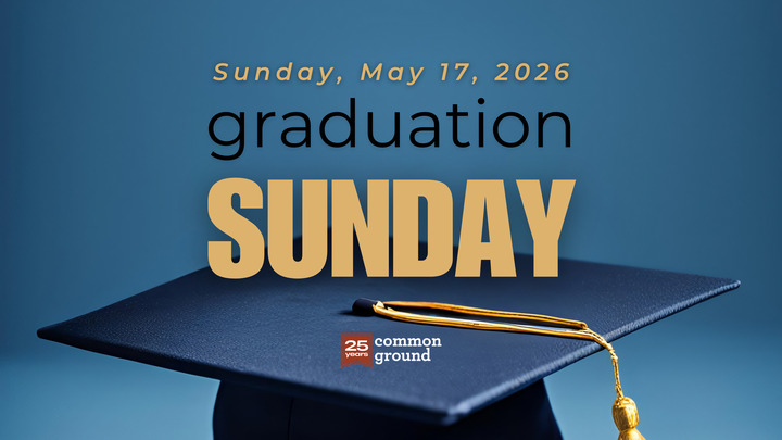 Graduation Sunday • May 17 logo