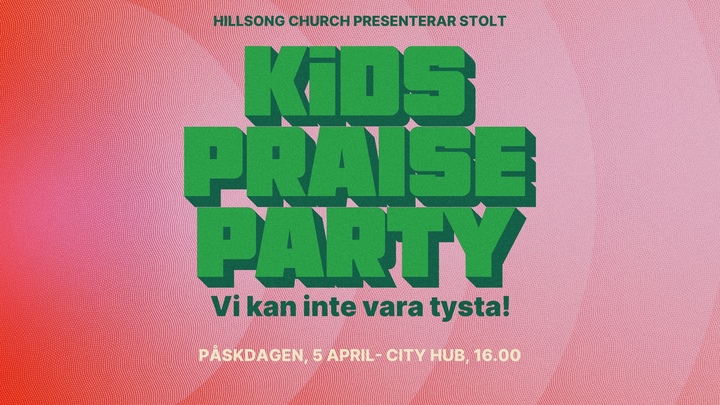 KIDS PRAISE PARTY / PÅSKDAGEN logo
